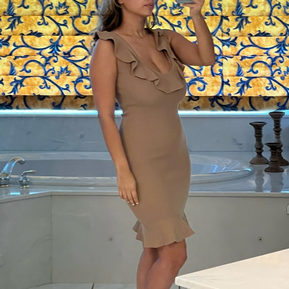Nude dress